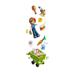 LEGO 42680 Friends Sklep spożywczy w mieście Heartlake