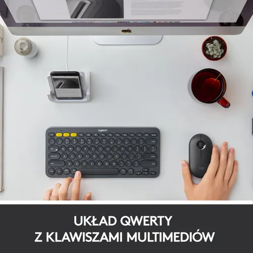 Klawiatura Logitech K380 - szary