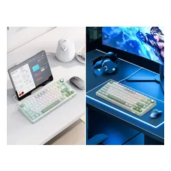 Klawiatura ROYAL KLUDGE R75 Sky Cyan K Silver Switch