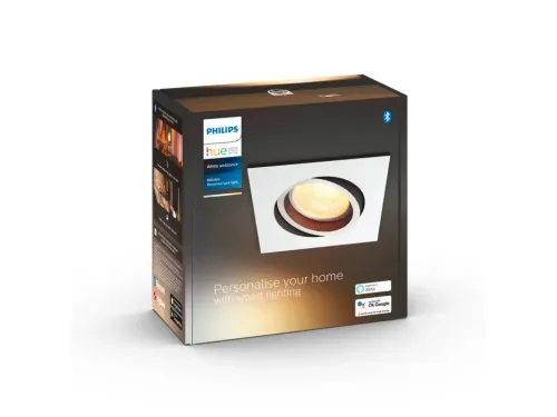 Oświetlenie punktowe Philips Hue White Ambiance Milliskin 929003047301 Biały