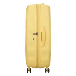 Большой чемодан American Tourister Soundbox 77cm - Pastel Yellow