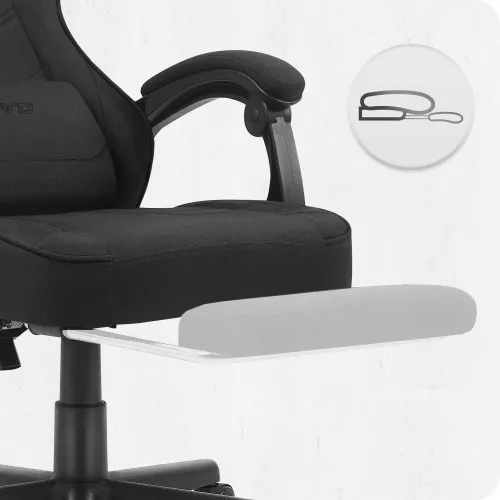 Fotel gamingowy CABRO C504 Czarny