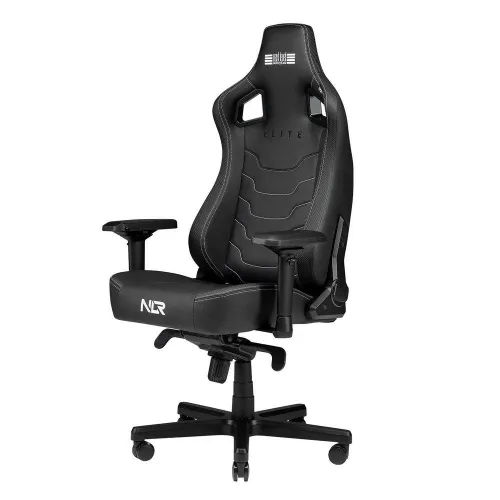 Fotel Next Level Racing NLR-G004 Elite Gaming Chair Leather Edition Gamingowy do 140kg Skóra naturalna Czarny