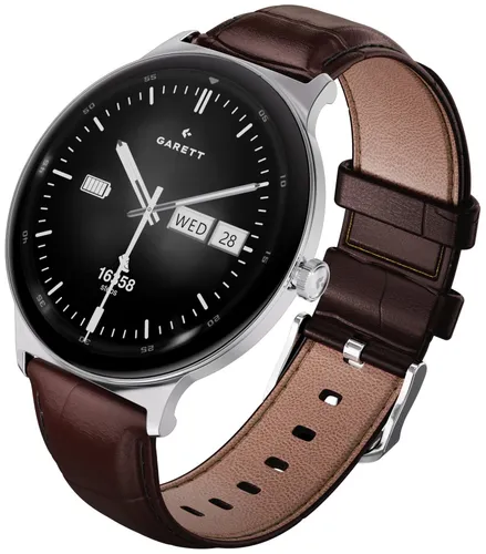 Smartwatch GARETT Quantum Srebrny