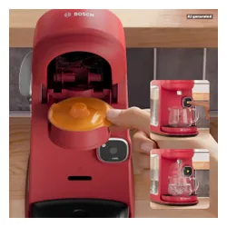 Ekspres BOSCH Tassimo Harmony Plus TAS173B Czerwony