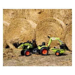 Falk Traktor z Przyczepą CLAAS Arion Backhoe ŁYŻKA + Ładowarka Od 2 Lat
