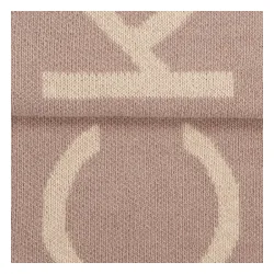 Calvin Klein eșarfă Logo Reverso eșarfă tonală 40X180 K60k611117 Doeskin PBP