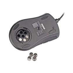 Myszka gamingowa A4Tech XL-747 przewodowa 3600 dpi laserowa czarna