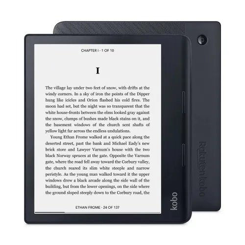 Czytnik E-booków Kobo Sage - 8" - 32GB - WiFi - Bluetooth - czarny