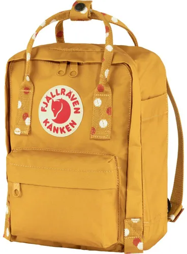 Fjallraven Kanken Mini-ochre sırt çantası / konfeti deseni