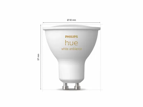 Żarówka LED Philips Hue White Ambiance GU10 3szt.