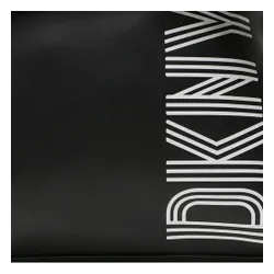 Rucsac DKNY Tilly Md Foldover Ba R31kz350 Negru / Argintiu BSV