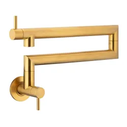 Bateria KFA Armatura Duero Pot Filler 6623-030-31 Stalowa Złoty mat