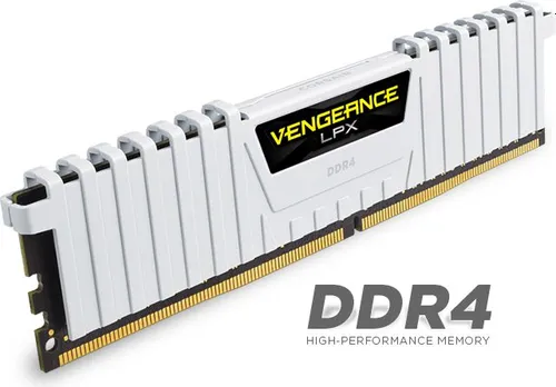 Pamięć Corsair Vengeance LPX, DDR4, 16 GB, 3200MHz, CL16 (CMK16GX4M2B3200C16W)