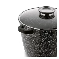 Garnek ceramiczny wysoki Konighoffer Kingstone 14 l okrągły z aromatyzerem