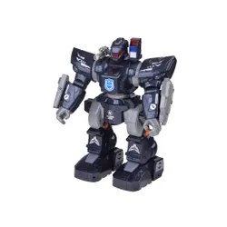 Zdalnie sterowany robot policyjny tańczy