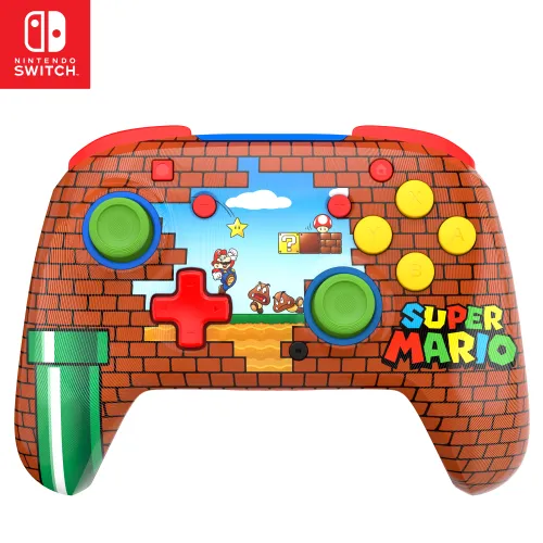 Pad Turtle Beach Rematch Wireless Mario Bricks do Nintendo Switch