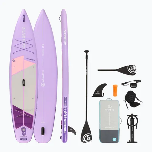 SUP-доска AQUASTIC Touring 11'6" фиолетовая