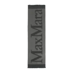 Esarfa Max Mara Joice 23454604376 Gri Mediu 009