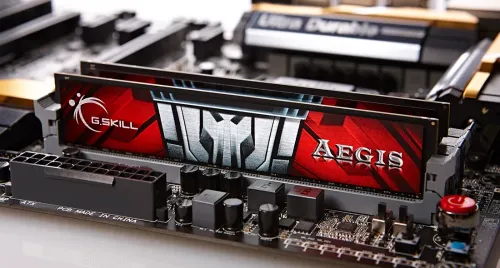 Pamięć RAM G.Skill Aegis DDR3 8GB 1600 CL11 Czerwony
