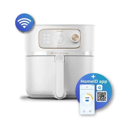 Air fryer Philips Ovi Smart XXL HD9876/20 2200W 8,3l Aplikacja mobilna