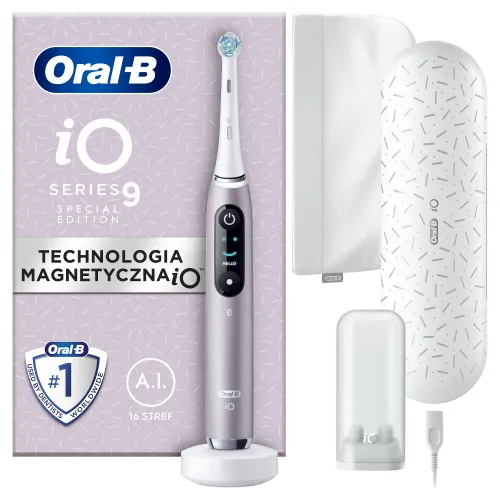 Szczoteczka magnetyczna ORAL-B iO 9 Special Edition Różowy