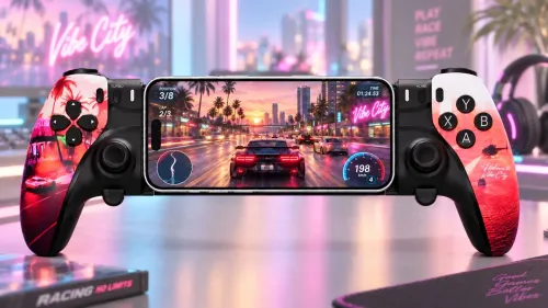 Pad FroggieX FX-SP-GP1-VC Pocketpad Vibe City Edition do Android, iOS USB-C Kolorowy