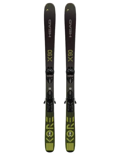 Narty męskie allmountain HEAD KORE X 90 + wiązania TYROLIA ATTACK 11 z GRIP WALK 2024 - Długość (cm) - 170