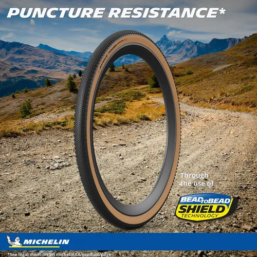 Opona rowerowa Michelin Power Gravel V2 TS TLR Competition Line 700 x 40C classic