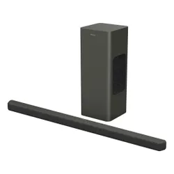 Soundbar PHILIPS TAB8200/10 Szary 2.1-kanałowy, Bezprzewodowy Subwoofer, HDMI eARC, Dolby Atmos, DTS Virtual:X, Wi-Fi, BT