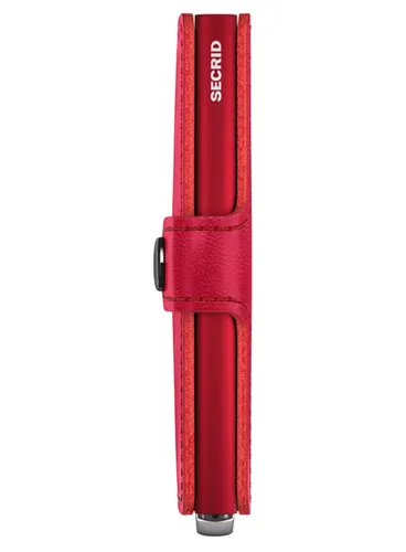 Portfel RFID Secrid Premium Miniwallet Emboss Diamond - red