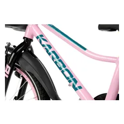 Rower dziecięcy KARBON Jazz 18 cali dla dziewczynki Różowy