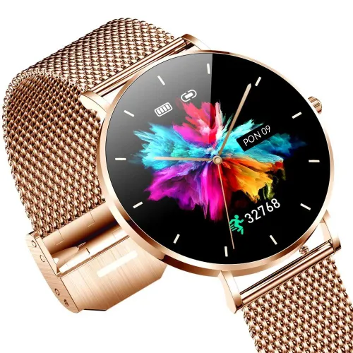 Smartwatch Manta Alexa 43 мм злотый