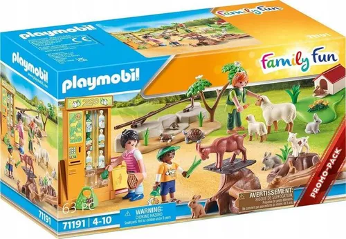 PLAYMOBIL 71191 MINI ZOO zwierzątka