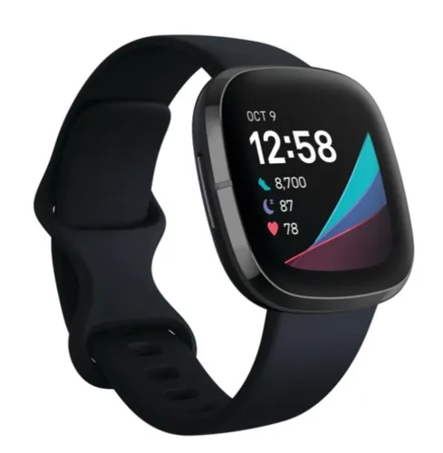 Смарт-часы Fitbit by Google Sense черный