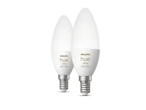 Żarówka LED Philips Hue White and Colour Ambiance E14 2 szt.