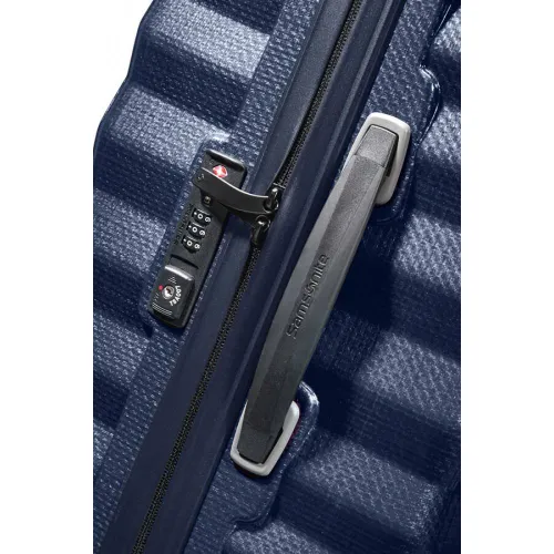 Большой чемодан Samsonite Lite-Shock - midnight blue