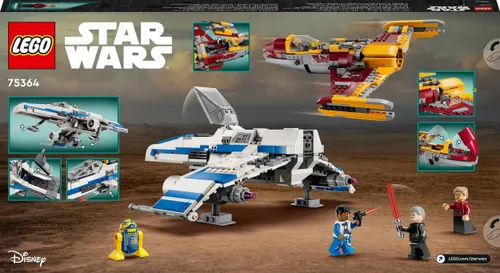 LEGO Star Wars E-Wing Nowej Republiki kontra Myśliwiec Shin Hati (75364)