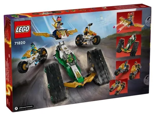 Конструктор LEGO Ninjago 71820 многофункциональный автомобиль ниндзя