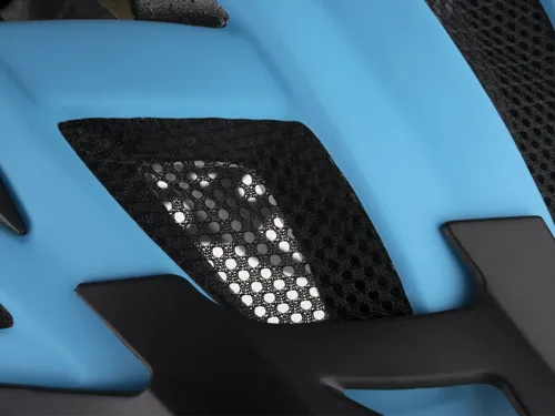 Kask rowerowy AUTHOR Pulse LED X8 Niebieski MTB z lampką (rozmiar M)