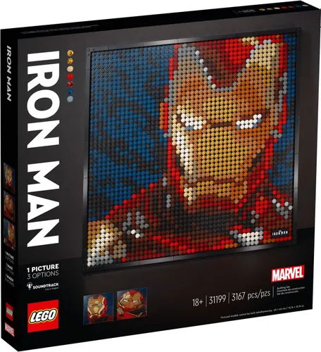 Конструктор Lego 31199 Art - «Железный человек» Marvel Studio