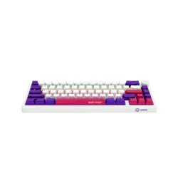Klawiatura mechaniczna Lorgar KBP70MW Toxic Purple Biały