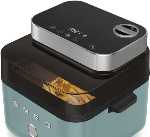 Air Fryer Frytkownica beztłuszczowa SMEG AFC01EGMEU 7l z okienkiem do obserwacji postępów gotowania