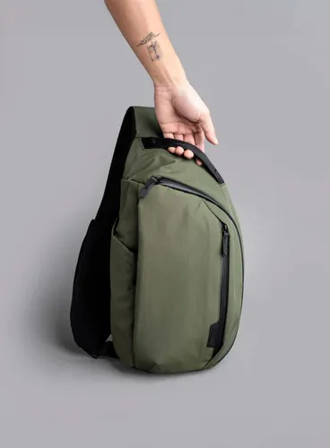 Plecak na jedno ramię Alpaka Metro Crossbody Left Shoulder - green