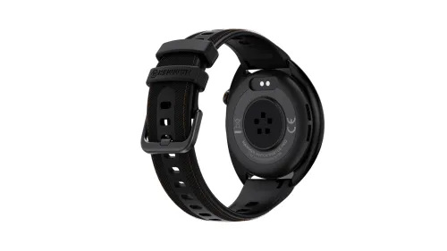 Smartwatch HAMMER Ventus Pro Czarny + Pasek Czarno-Pomarańczowy