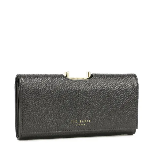 Büyük Kadın Ted Baker Cüzdanı Çırpılmış 254037 Siyah