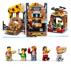 LEGO City 60496 Dostawa pizzy z pojazdami, zestaw klocków 6+