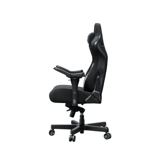 Fotel Anda Seat Kaiser 3 Pro XL Gamingowy do 200kg Tkanina Czarny