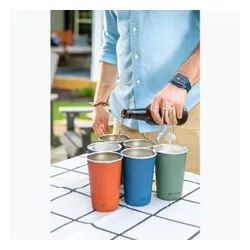 Kubki turystyczne Klean Kanteen Pint Cup 4 sztuki partake
