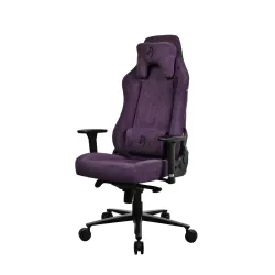 Fotel Arozzi Vernazza Soft Fabric Purple Gamingowy do 145kg Tkanina Fioletowy
